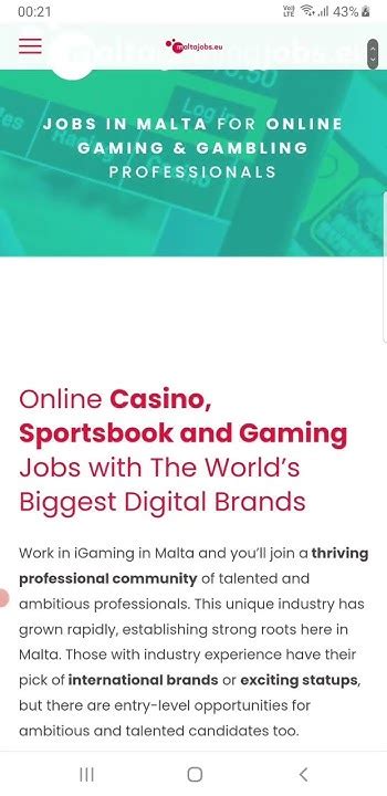 jobba i malta casino|Casino Jobs in Malta .